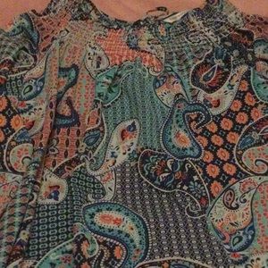 Paisley Multi Colored Blouse